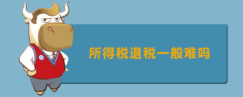 所得税退税一般难吗