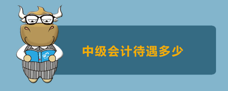 中级会计待遇多少