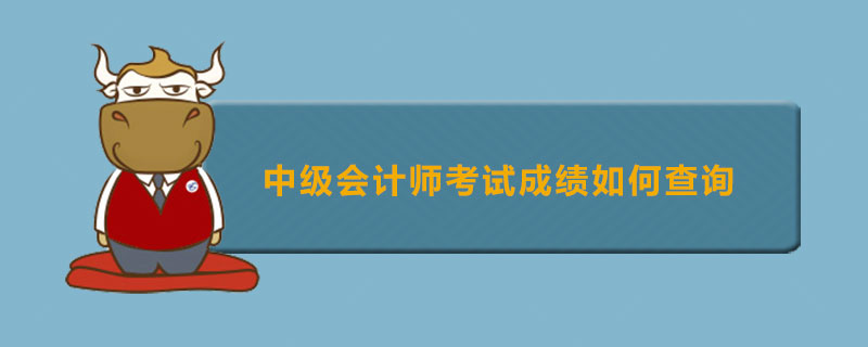 中级会计师考试成绩如何查询