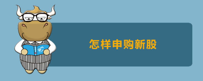 怎样申购新股