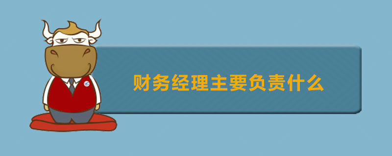 财务经理主要负责什么